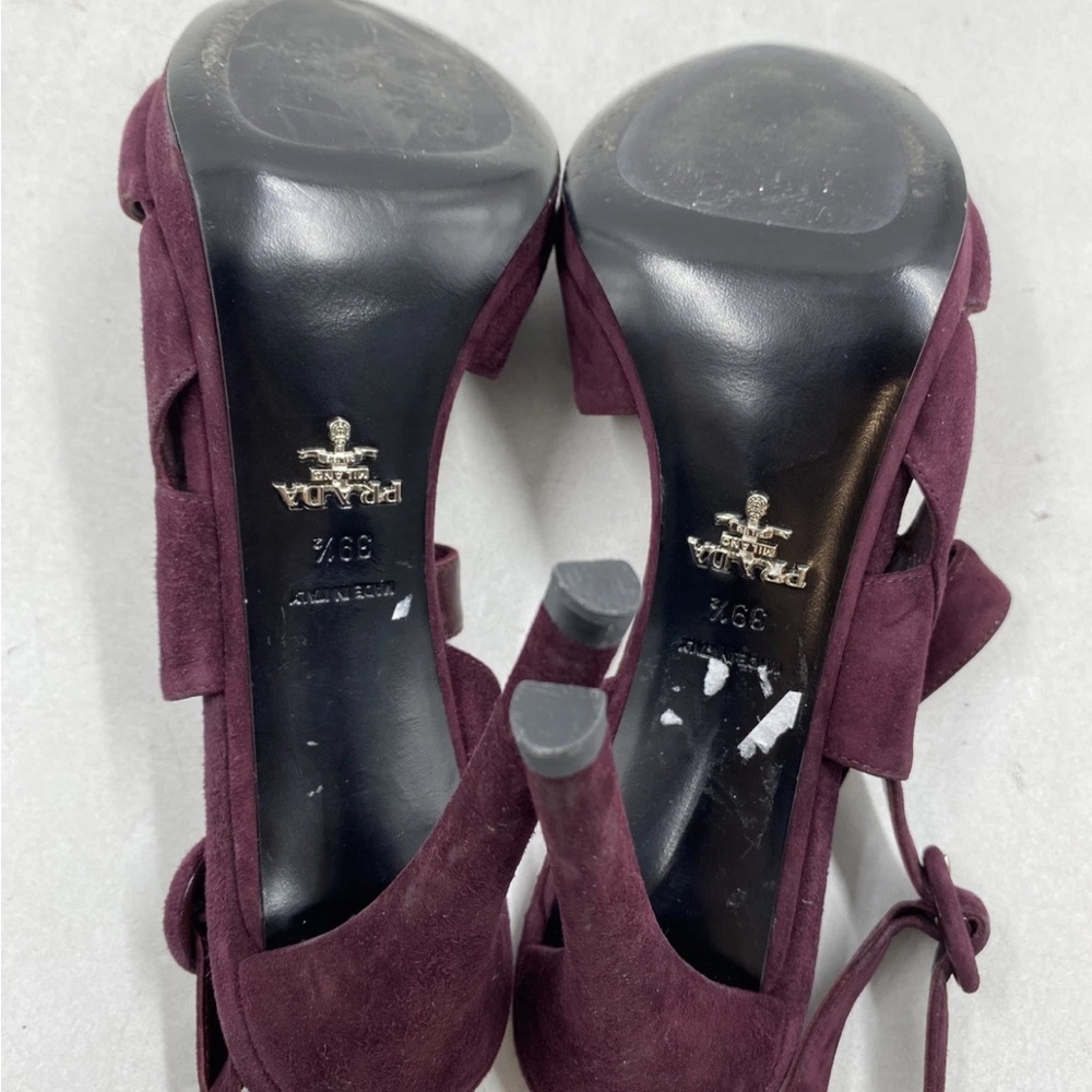 Prada Suede Stiletto Heels - Picture 6 of 8